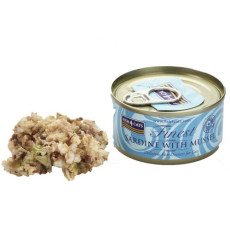 Fish4Cats Fineset Sardine with Mussel  Cat Can Food 沙甸魚青口貓罐頭 70g